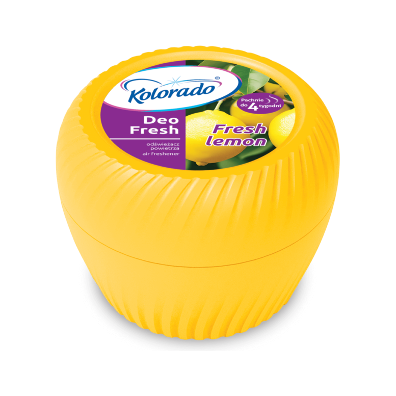 Kolorado DEO Fresh odświeżacz w żelu 150g Lemon / Cytrynowy