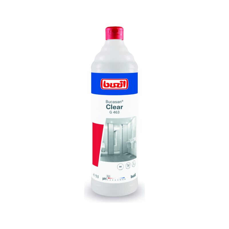 Buzil Bucasan Clear G463 1L silny środek do czyszczenia sanitariatów