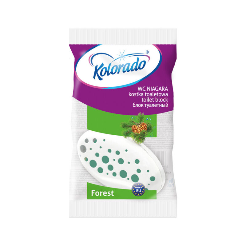 Kostka zapachowa do toalety o zapachu leśnym