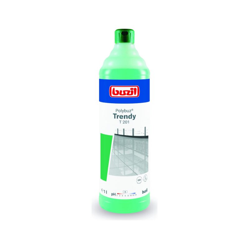 Nabłyszczający płyn do mycia podłóg Buzil Polybuz Trendy T201 1L