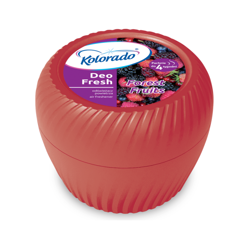 Kolorado DEO Fresh odświeżacz w żelu 150g Forest Fruit / Owoce Lasu