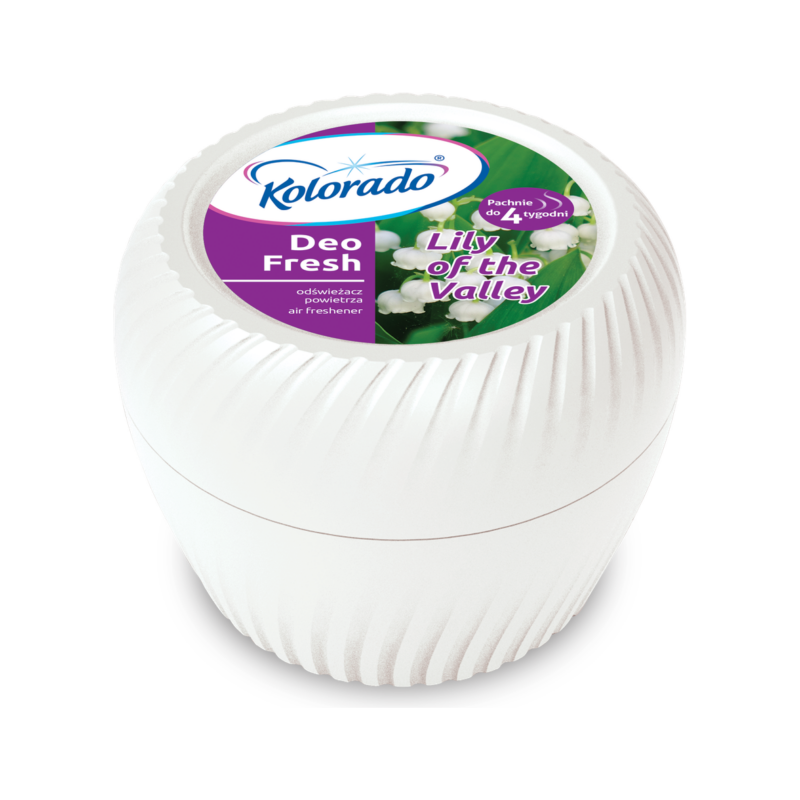 Kolorado DEO Fresh odświeżacz w żelu 150g Lilly of the valley / Konwalia