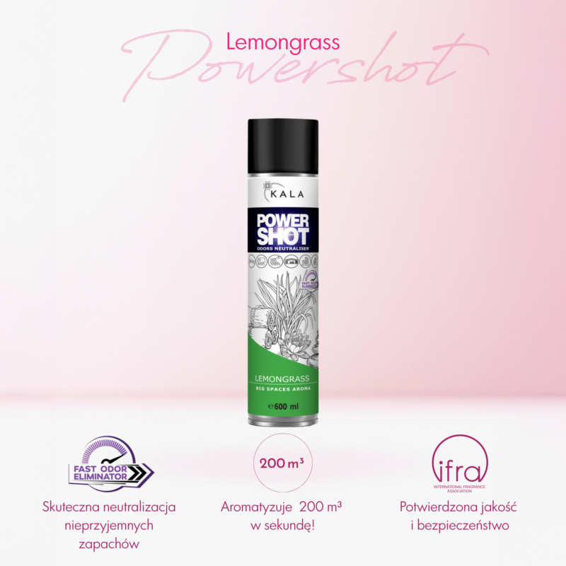 Kala POWER SHOT Lemon Grass 600ml