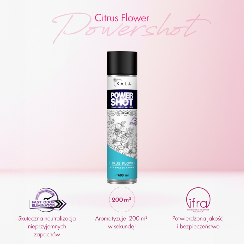 Kala POWER SHOT Citrus Flower 600ml