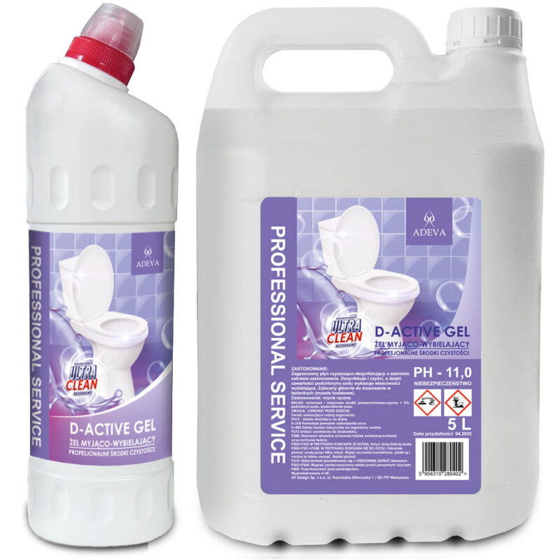 ADEVA Płyn Czyszczący D-Active GEL 1L
