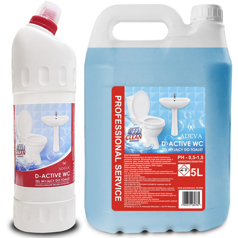 ADEVA Płyn Czyszczący D-Active WC 1L
