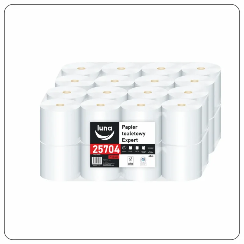 LUNA Expert Papier Toaletowy celuloza 2W (8 rol)#25704