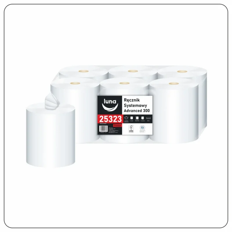 Ręcznik systemowy Advanced Luna 300 makulatura 1W A'6 #25323