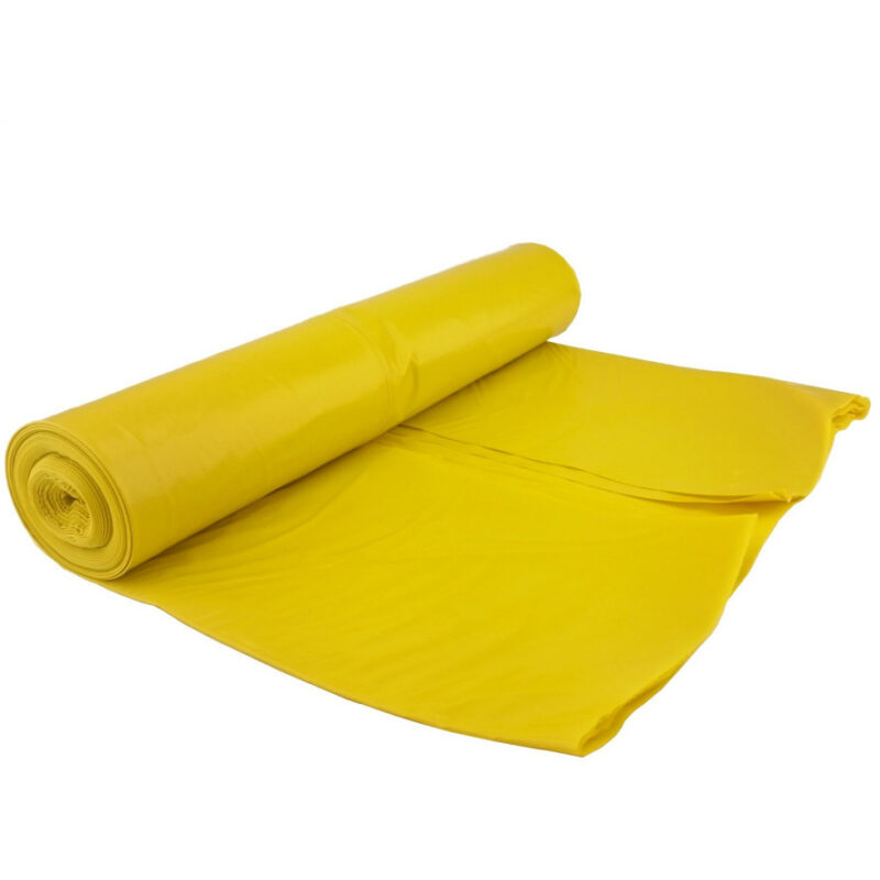 Worki LDPE 80l (50) żółte