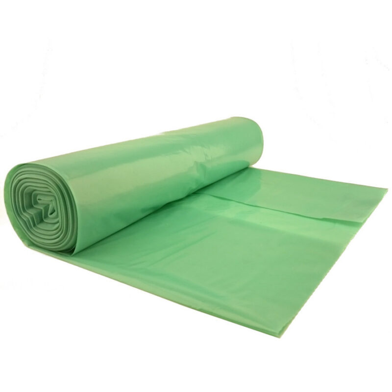 Worki LDPE 80l (50) zielone
